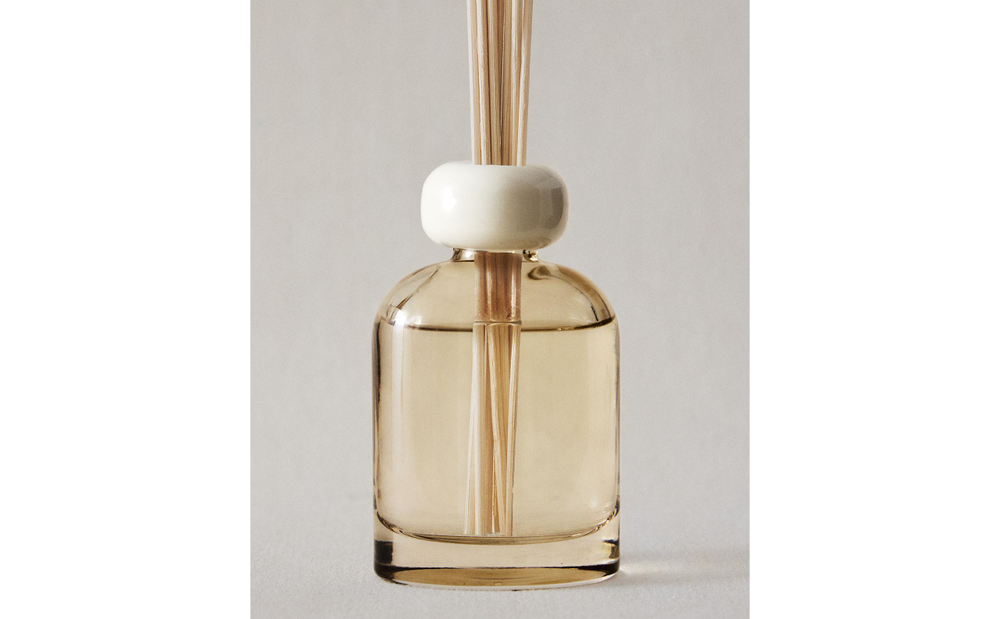 Zara Home Аромадиффузор Clean Blossom 120 мл, тростниковые палочки микадо, аромат цветочный, Розовый