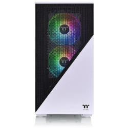 Корпус для компьютера Корпус Thermaltake Divider 170 TG ARGB Snow / White CA-1S4-00S6WN-00 / Win / SPCC / Tempered Glass*1 / 120mm ARGB PWM Fan*2