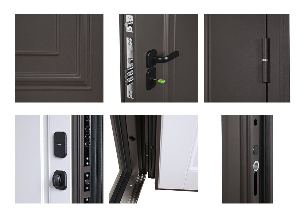 Стальная дверь "Ленгенфельд" (терморазрыв 3к). Заказная модель.