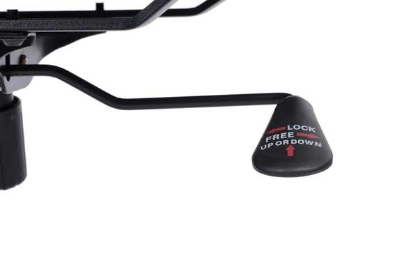 Кресло Hugo RCH 6002-1SEB Коричневый/Металл Черный