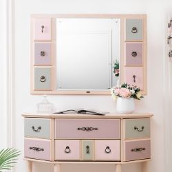 Зеркало настенное Пандора 2 Айвори Акварель