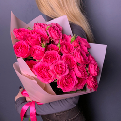 Букет "Деми" кустовая роза