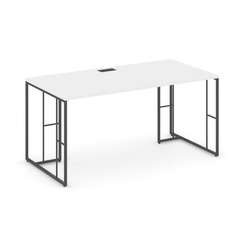 Rift Direct Стол руководителя RF.SR-025 Белый Бриллиант/Металл Антрацит 1780*800*750