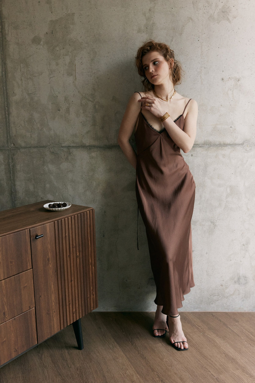 Комбине V вырез