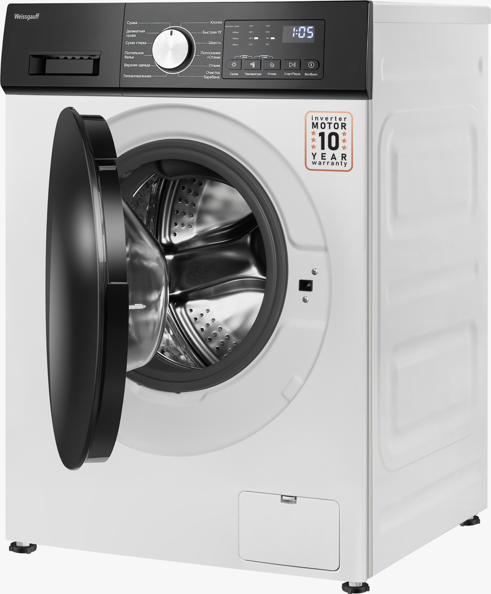Стиральная машина с сушкой Weissgauff WMD 6160 D инвертер