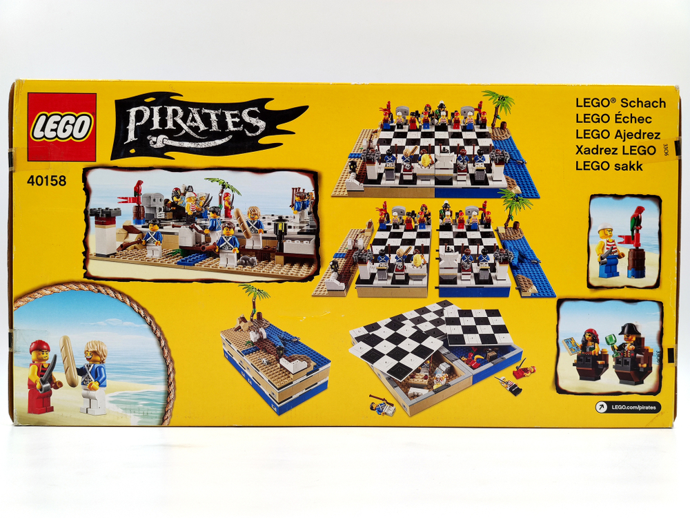 Конструктор LEGO 40158 Шахматный набор с пиратами