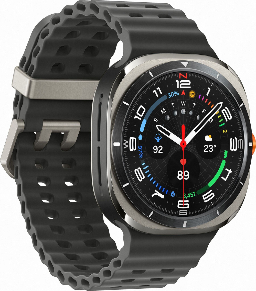 Умные часы Samsung Galaxy Watch Ultra LTE 47мм, серебряный титан