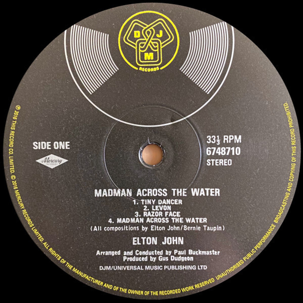 Elton John / Madman Across The Water (LP)