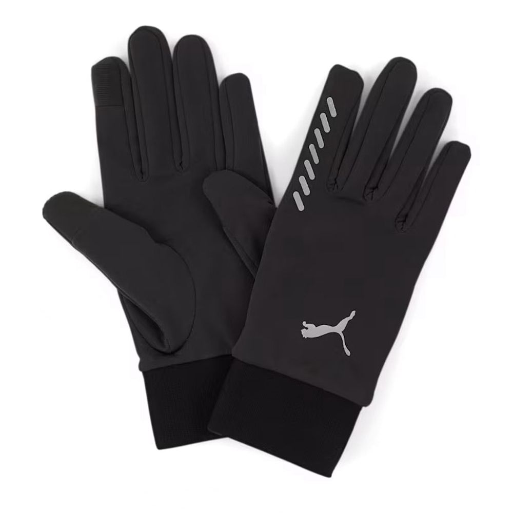 Перчатки PUMA Pr Winter gloves, 04200401-L, полиэстер, эластан, черный