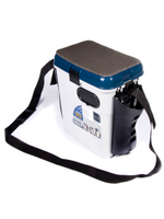 Ящик рыболовный зимний Salmo 2-х ярусный(из 5-ти частей) пластиковый39.5x24.5x38см сер.