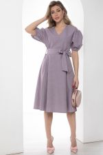 Платье "Аллегра" (серо-лиловое) П8525 LT Collection