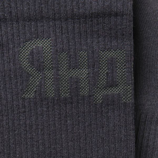 Носки высокие графит - фото 2