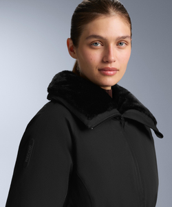 Oysho Водонепроницаемая утепленная куртка Primaloft® SKI, черный