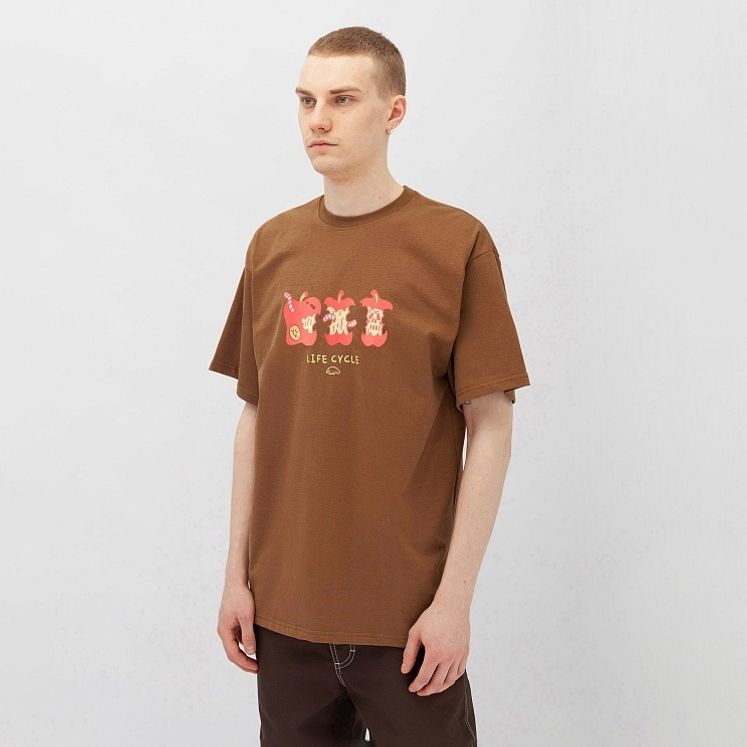 Футболка ANTEATER Life Cycle, коричневый