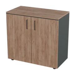 Шкаф для документов низкий широкий закрытый Prego office 800х420х840 ПОШСН