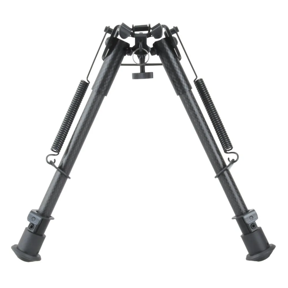 Сошки Vector Optics Defence Carbon Fiber 9-13,5", Bipod на быстросъемную антабку + адаптер Picatinny (23-34,5 см)