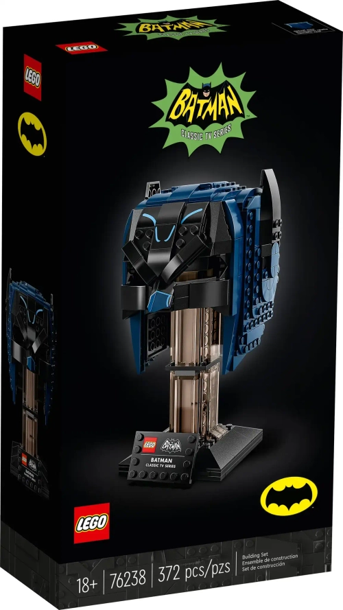 Конструктор LEGO DC The Batman 76238 Маска Бэтмена из классического сериала
