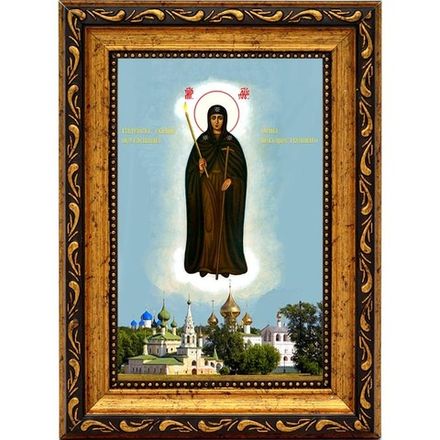 Неугасимая Свеча (Вратарница Угличская). Икона Божьей Матери на холсте.
