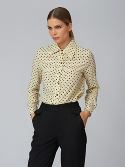 Блуза в горох