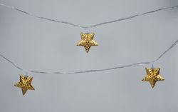 Гирлянда Navigator 95 038 NGF-D042-02 (нить золотые звезды WW 1.6м IP20)