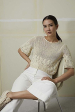 Джемпер спицами "Baby Cotton"