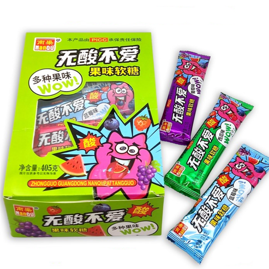 Жевательные конфеты Nanqu Ягодное ассорти (Китай)