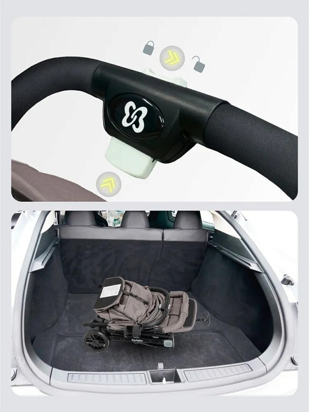 Kоляска детская прогулочная Farfello Comfy Go Comfort 2025 (Greige/Серо-бежевый CG-012)