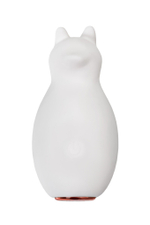 Вибратор Mr.Bear из силикона белый 7,5 см