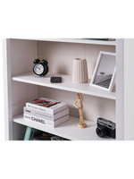 IKEA 120 / 197 / 59 / белый/коричневый 120 / Шкаф платяной - 1шт. Комплект крепежа и фурнитуры - 1шт. Сборочная инструкция - 1шт. / 56000 / белый / Шкаф КЫМОР / Раздвижные в стороны