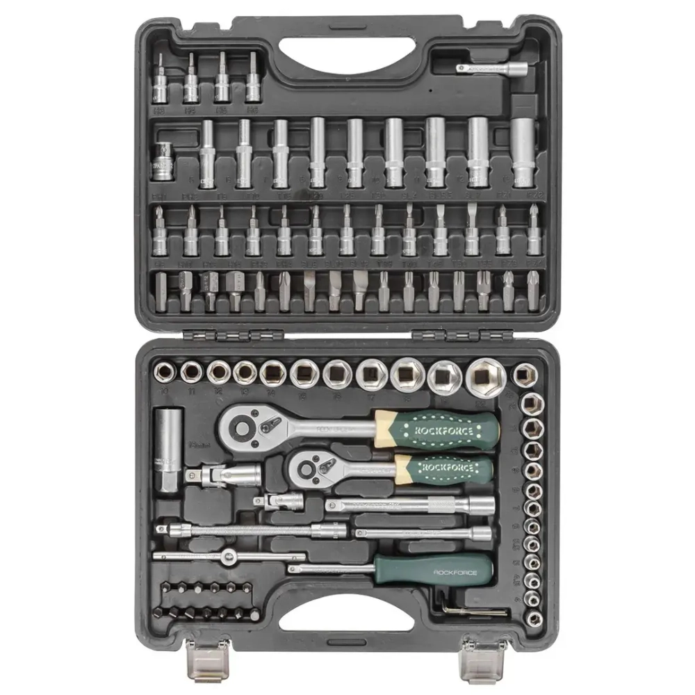 Набор инструментов 94 пр. 1/4''3/8''(6гр)(4-22мм) RockForce##Rock FORCE RF-4941-5DS-м