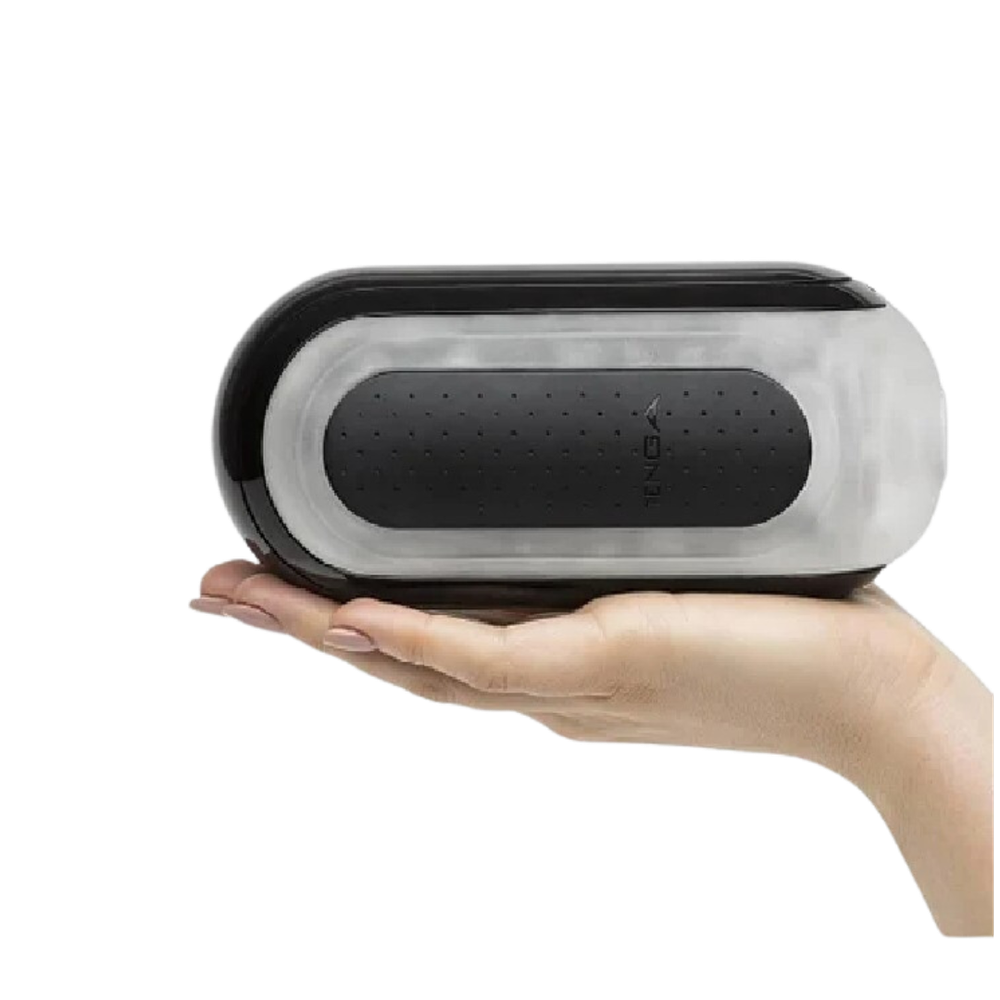 Продвинутый мастурбатор с вибрацией Flip Zero Black Electronic Vibration