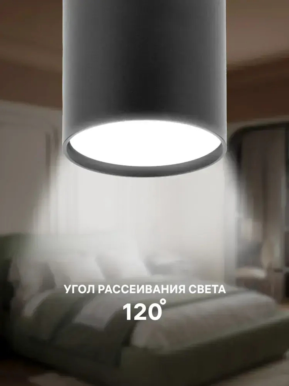 Ritter Спот потолочный накладной Arton, черный 59951 7