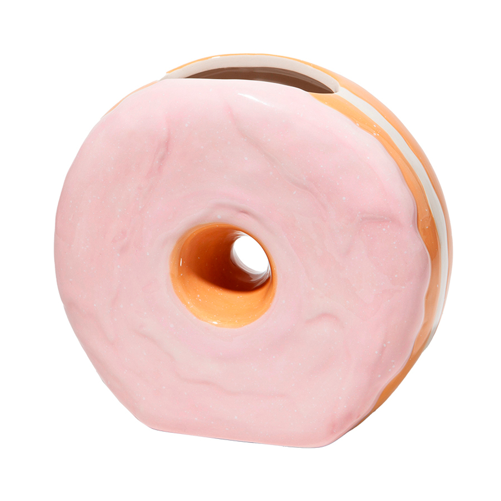 Ваза для цветов fast food, donut, 16 см