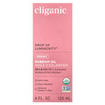 Cliganic, Drop of Luminost™, органическое масло шиповника, 120 мл (4 жидк. унции)