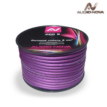Кабель автосил. Audio Nova PCCR 8 Фиолетовый