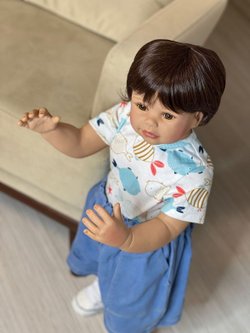 Кукла Реборн ростовая 70см в пакете (FA-251)