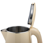 Чайник электрический 2,3л Homestar HS-1055, стальной, бежевый