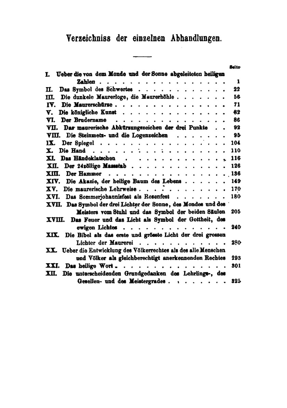 Vergleichendes Handbuch. Der Symbolik Der Freimaurerei. Band I | Josef Schauberg