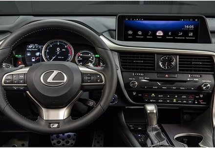 Мультимедиа блок с навигацией для Lexus RX200t, RX300, RX350, RX450h 2015-2019 AL20 (штатный 12.3" экран) - Carsys NaviBox10 на Android 10, Carplay, 4G SIM-слот, 8/128ГБ