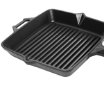 Сковорода-гриль чугун, 24.8 см, антиприг, Forester, CI-04