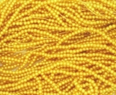 Бусины на леске 3 мм, 1 нить 60 см