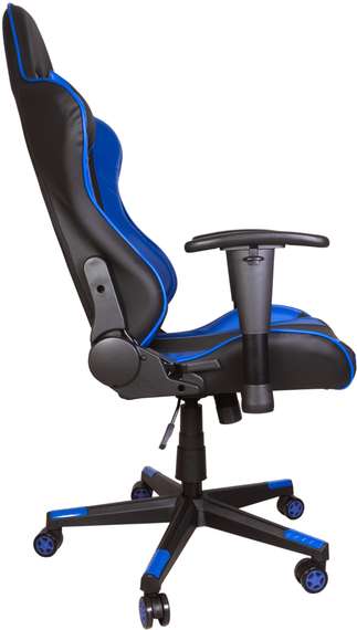 Кресло игровое Gramber B06 Экокожа черная/Экокожа синяя/Экокожа белая