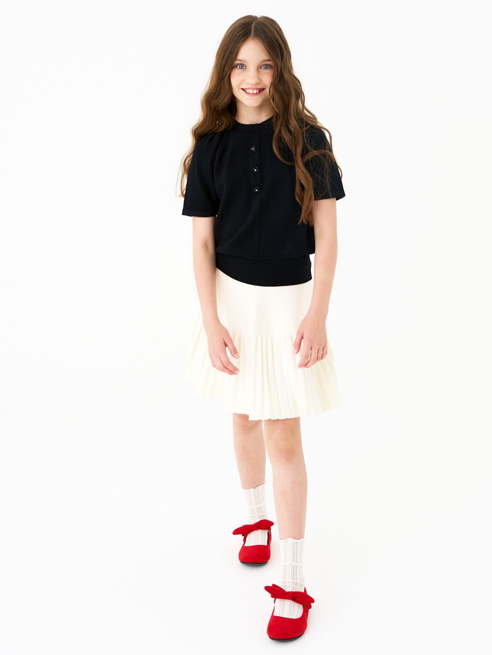 Джемпер для девочки AT1373 черный