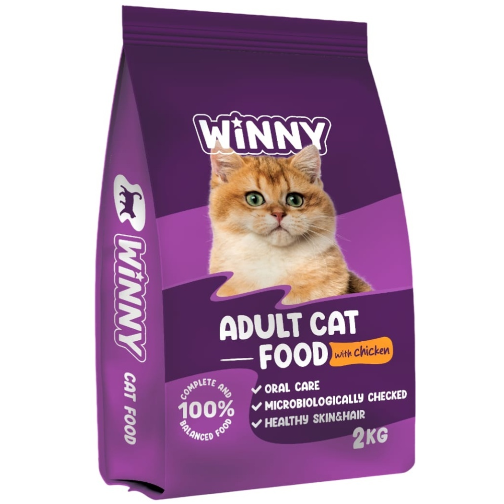 Сухой корм для взрослых кошек Winny 2 кг