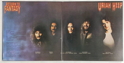 Винтажная виниловая пластинка LP Uriah Heep Return To Fantasy (Japan 1975) (No Obi)
