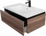 Тумба с раковиной Cezares Slider 80 SLIDER-800-1C-SO-NA орех дымчатый
