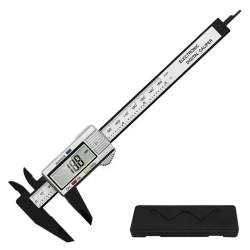 Штангенциркуль электронный цифровой 0-150 мм, ЖК-экран серый