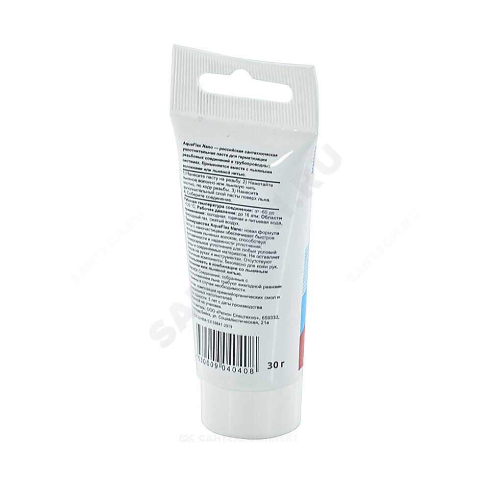 Паста для пропитки льна тюбик 30гр AQUAFLAX NANO 04040