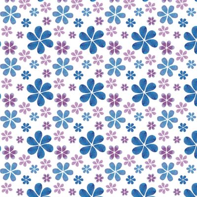 Голубые цветы