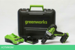 Дрель-шуруповерт Greenworks GD24DD60K2 (3704107UA)
